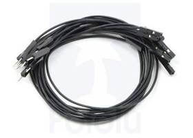 Premium Jumper Wire 30cm M-F Black